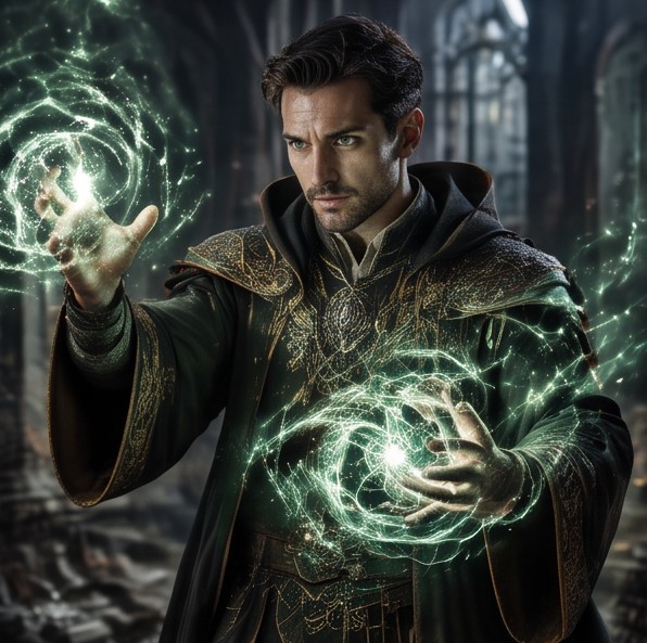 Magical special effects sample