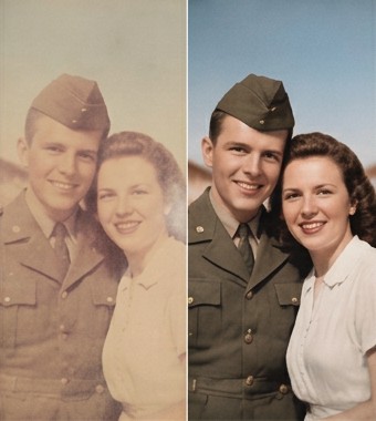 Color correction sample