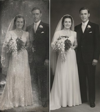 Photo cleanup sample